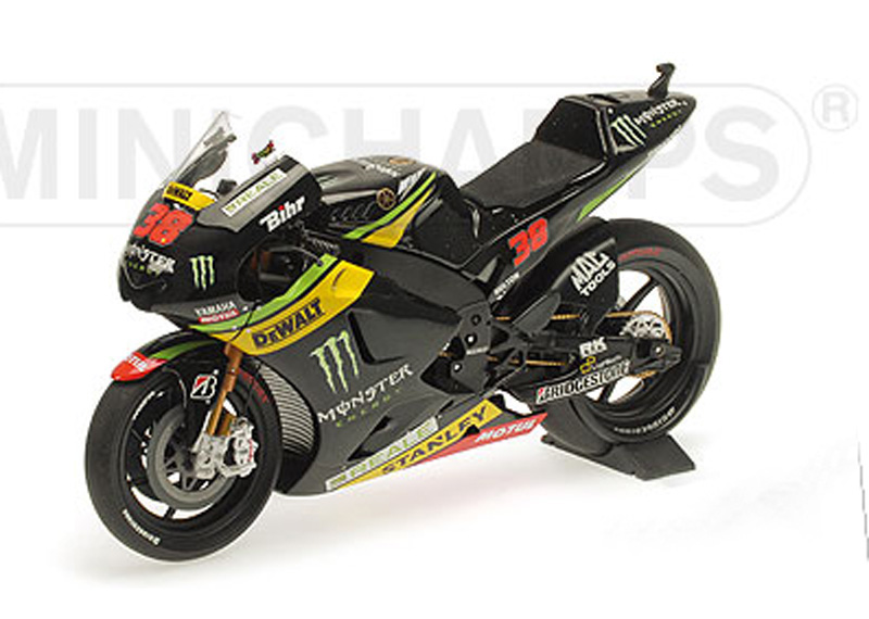Yamaha YTZ-M1 2015 Moto GP Bradley SMITH Team MONSTER YAMAHA TECH3 1:12 Yamaha YTZ-M1 2015 Moto GP Bradley SMITH Team MONSTER YAMAHA TECH3 1:12